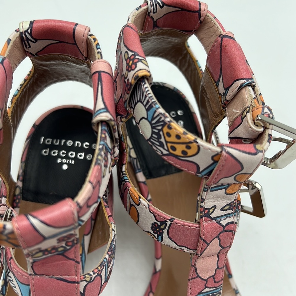 Laurence Dacade Floral Multicolor Heels - Picture 6 of 7